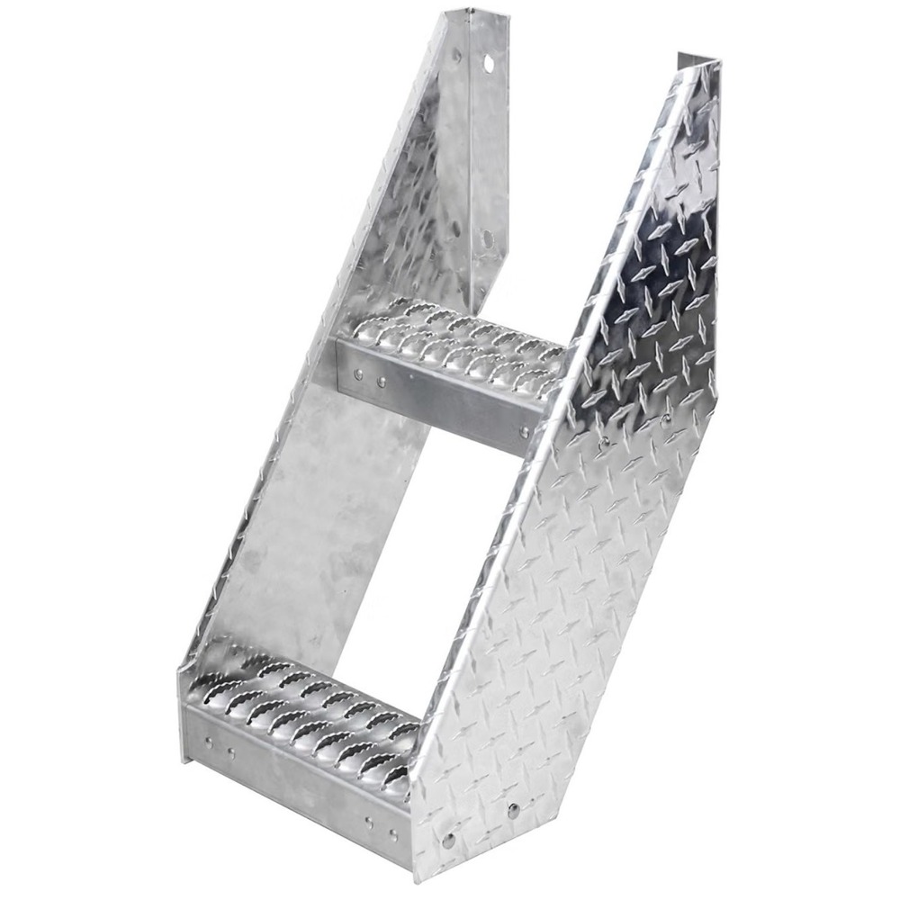 NB-18FS 18" Aluminum Frame Step 24" Tall Universal 4-Bolt Truck Industrial